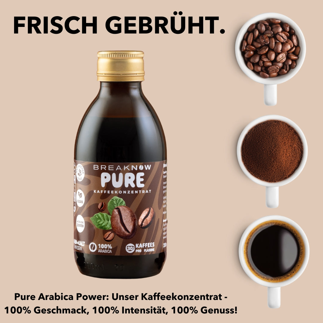 Pure Kaffeekonzentrat