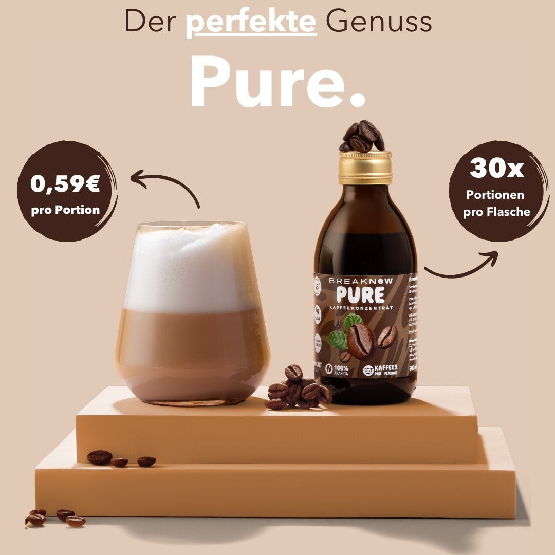 Pure Kaffeekonzentrat